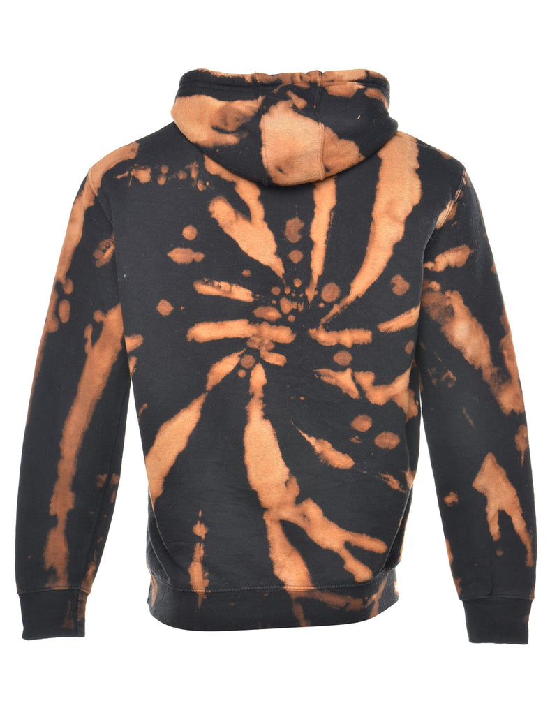 Black Bleached Hoodie - L