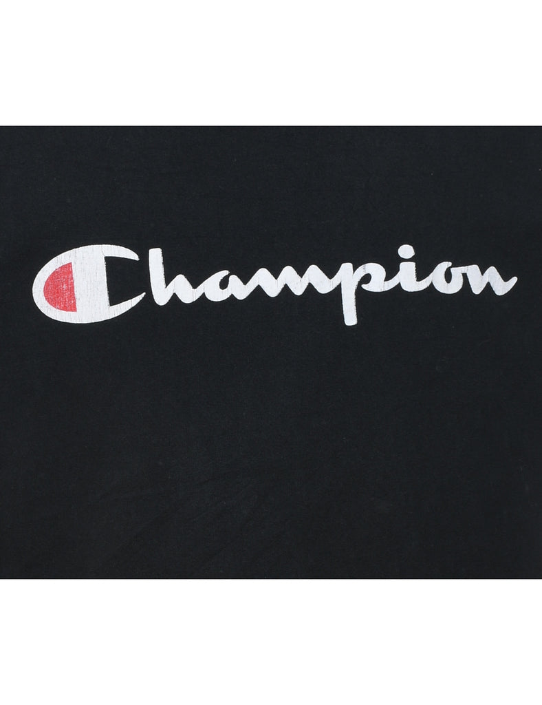 Black Champion Printed T-shirt - XL