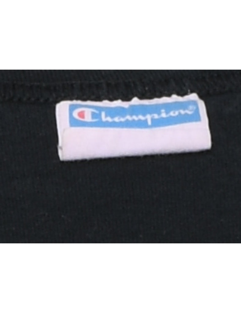 Black Champion Printed T-shirt - XL