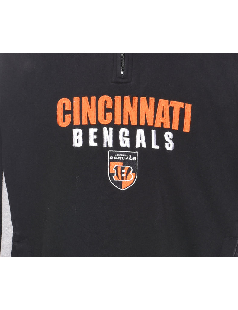 Black Cincinnati Bengals NFL Sweatshirt - XL