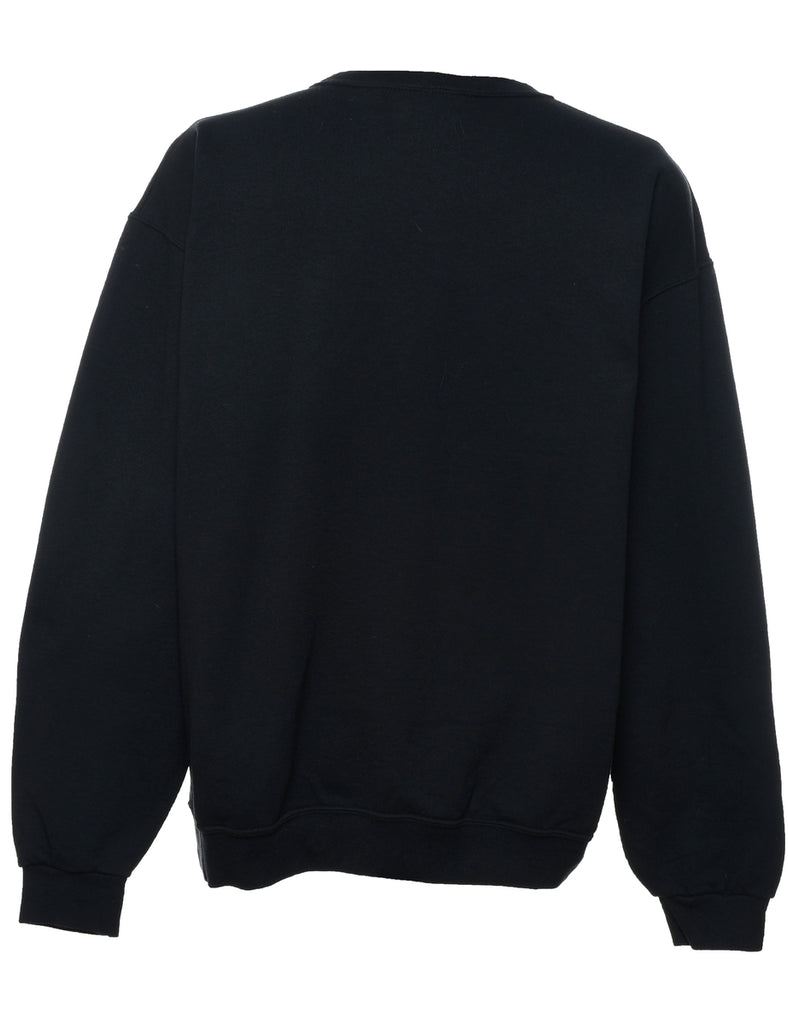 Black Game Of Throne Design Christmas Sweatshirt - XL