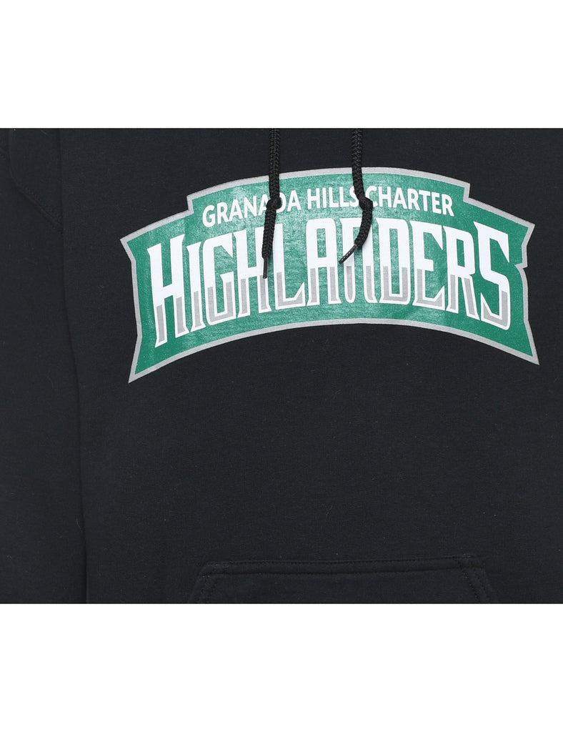 Black Granada Hills Charter Highlanders Hoodie - M