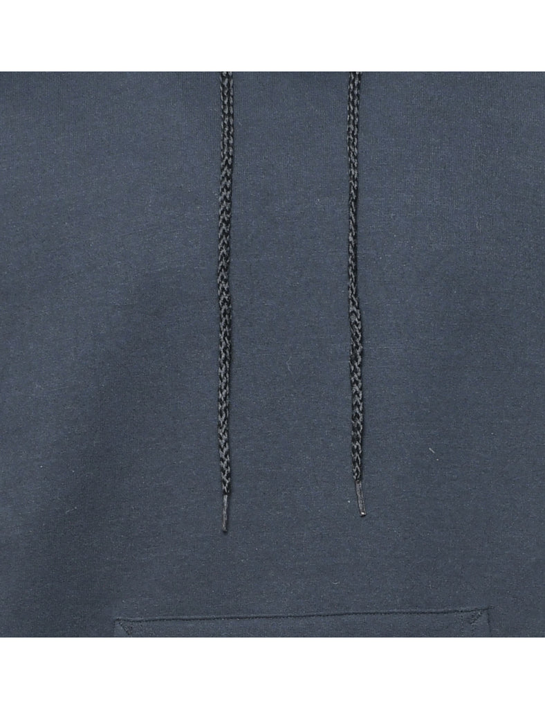 Black Hanes Hooded Sweatshirt - M