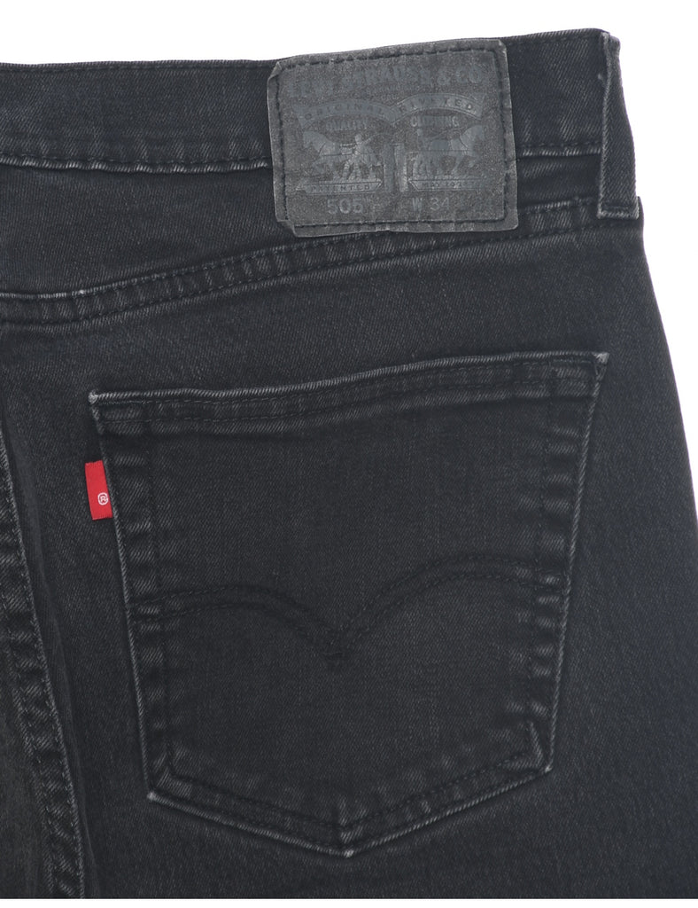 Black Levis 505 Jeans - W34 L34