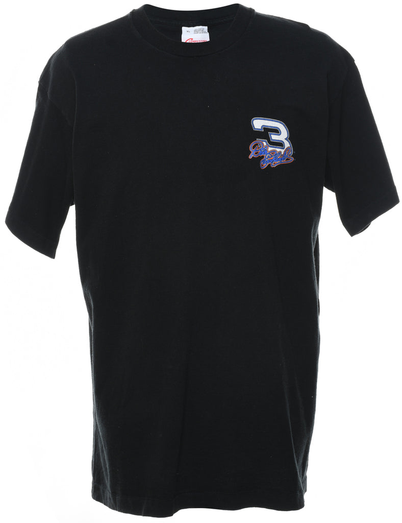 Black NASCAR T-Shirt - XL