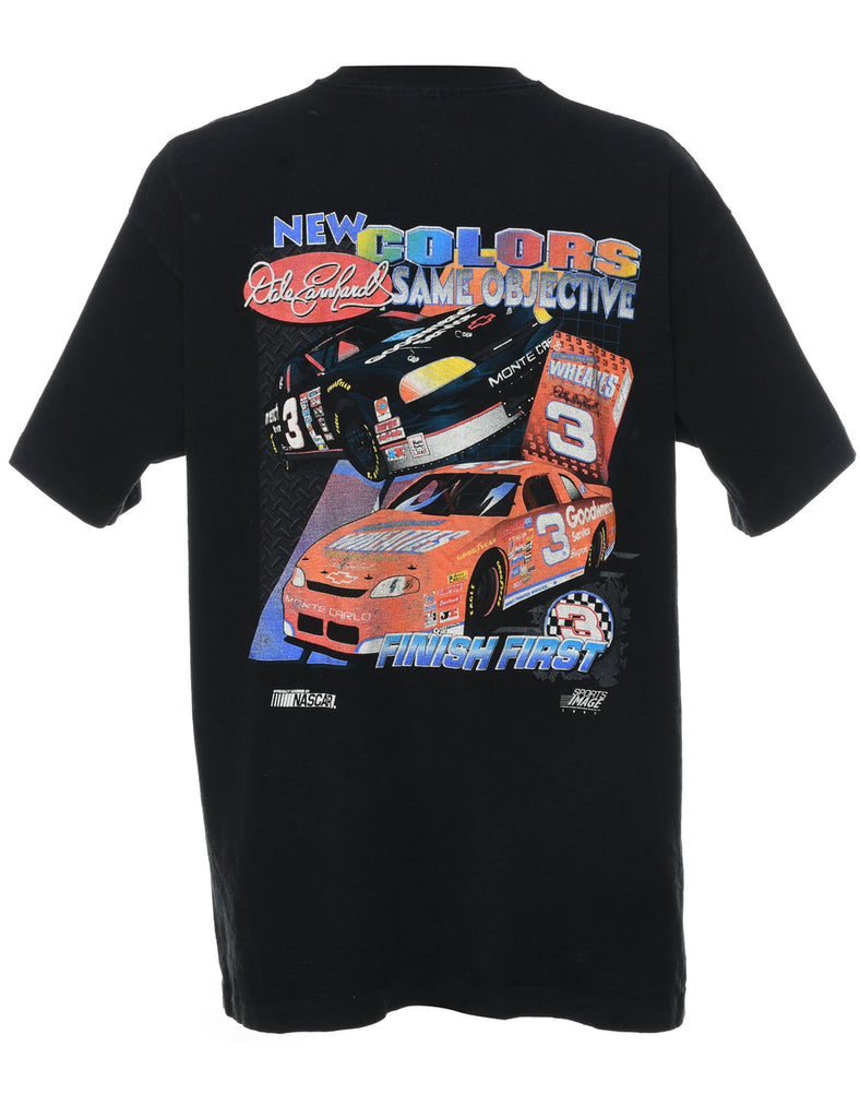 Black NASCAR T-Shirt - XL