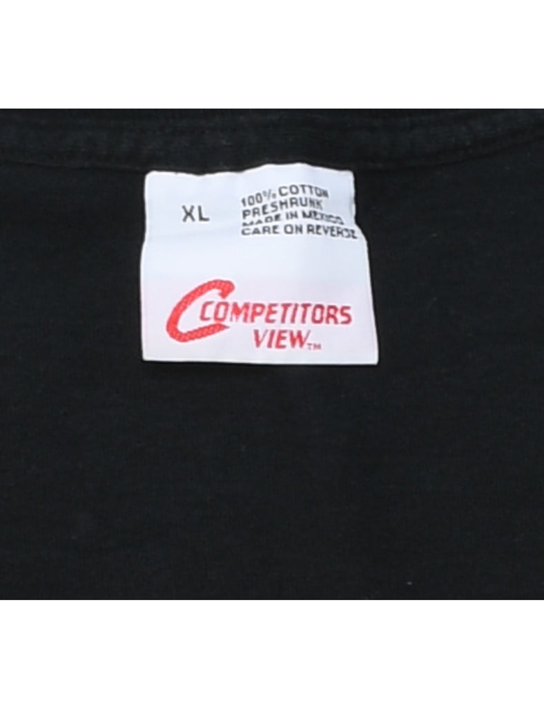 Black NASCAR T-Shirt - XL