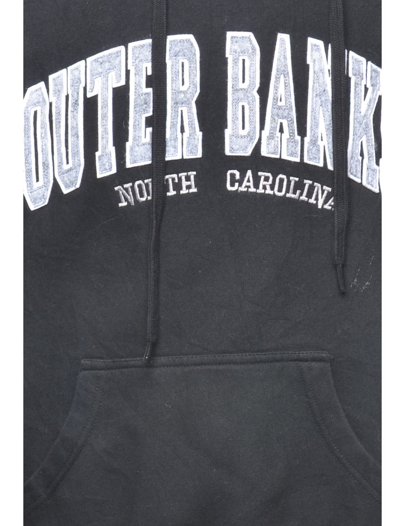 Black Outer Banks North Carolina Hoodie - XL