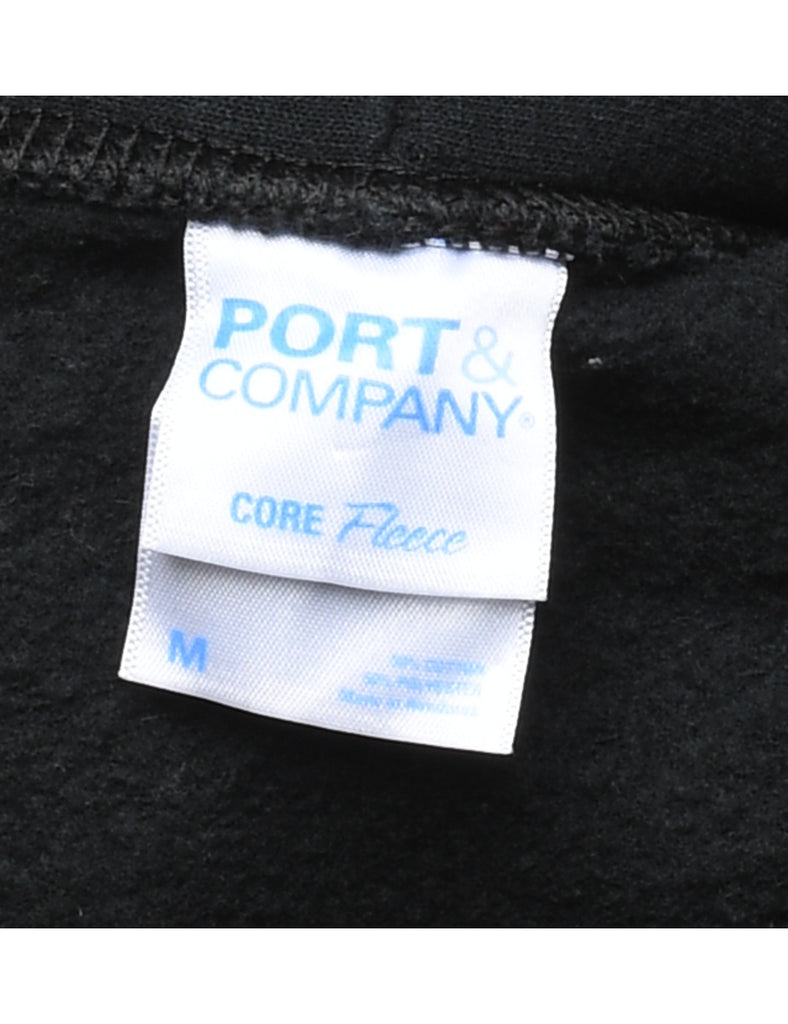 Black, Pink & Light Blue Run Rad Hoodie - M