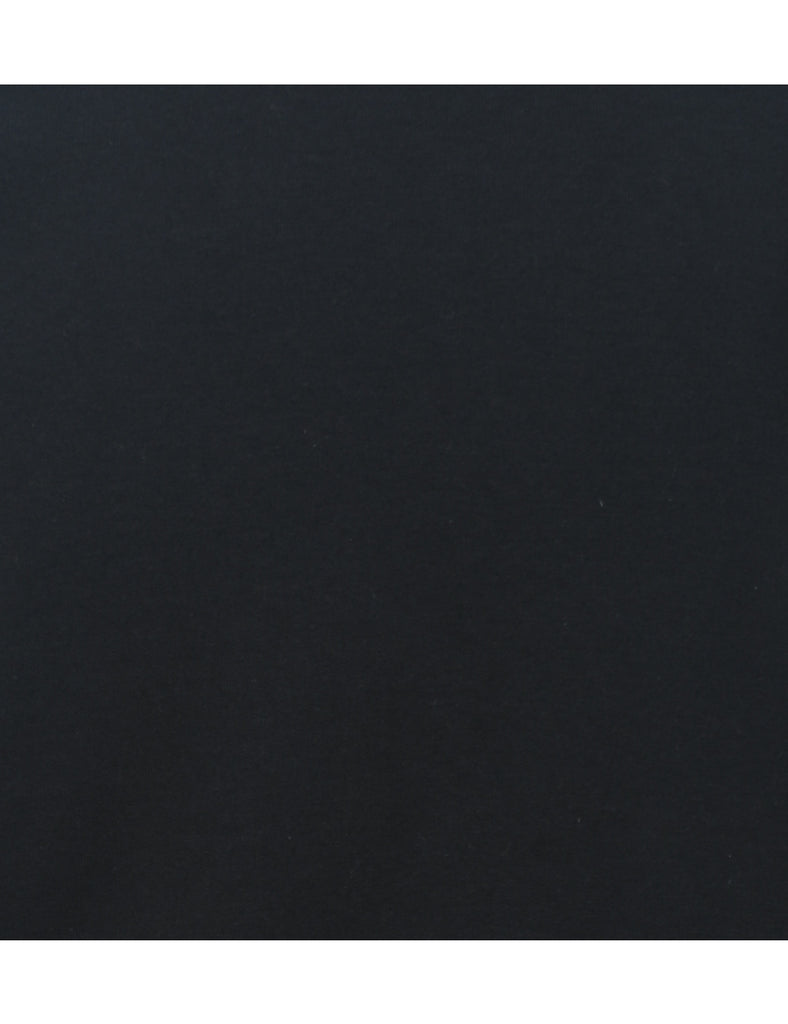 Black Plain Sweatshirt - S