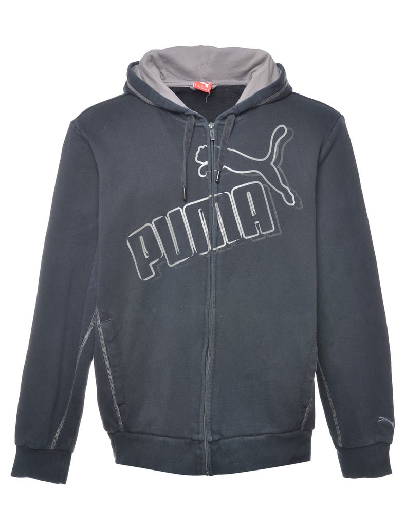 Black Puma Printed Sweatshirt - XL