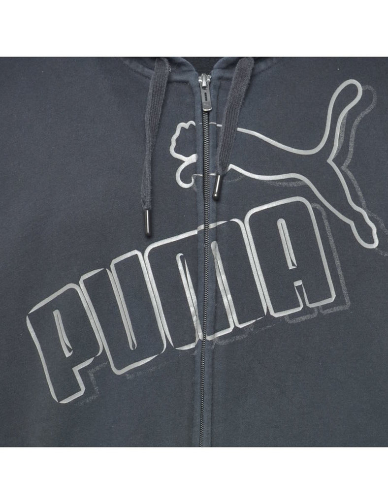 Black Puma Printed Sweatshirt - XL