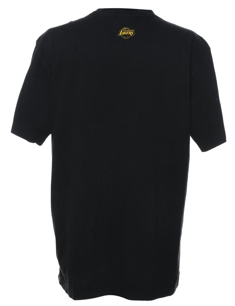 Black & Purple NBA Sports T-shirt - XL