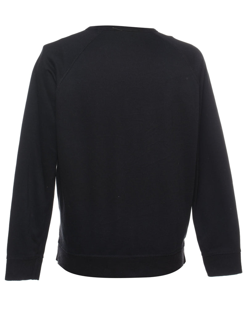 Black & Red Diesel Sweatshirt - M