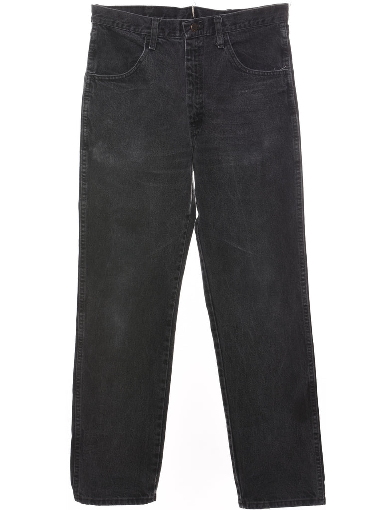 Black Rustler Straight-Fit Jeans - W34 L32