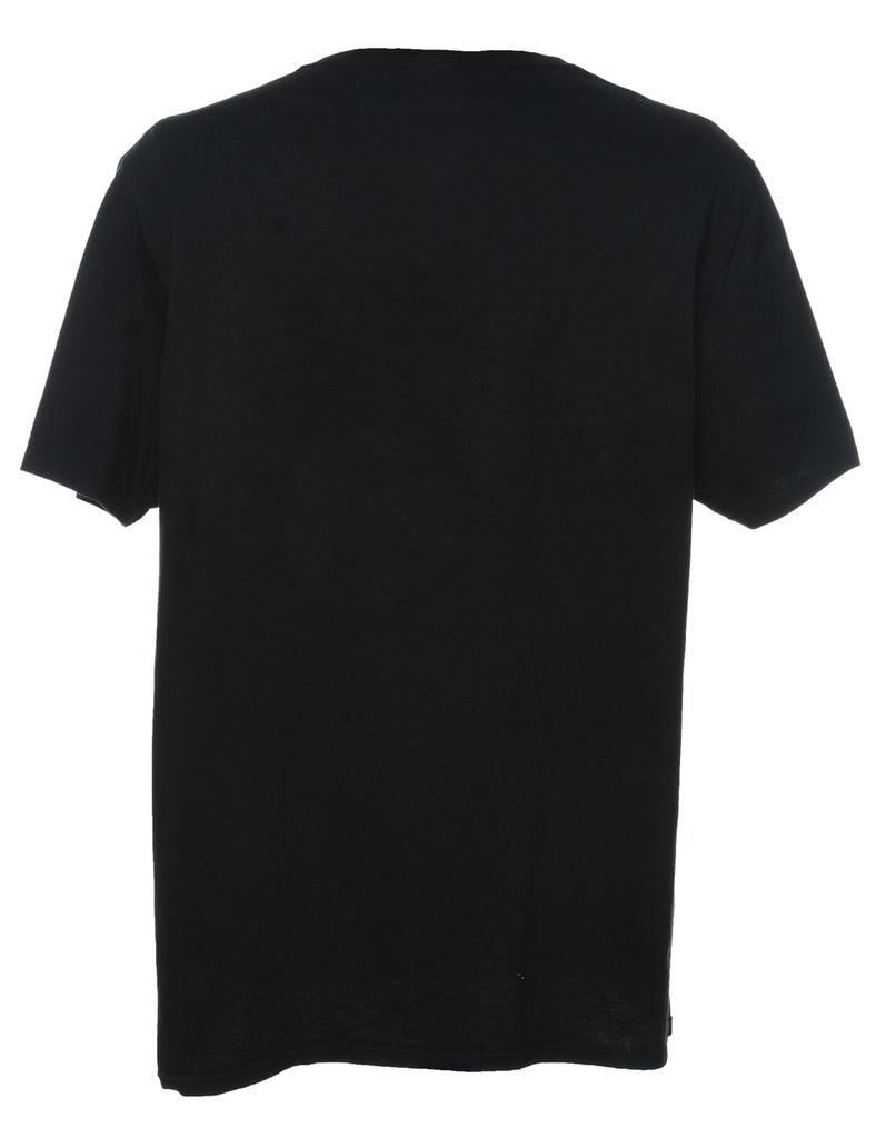 Black Selena Printed T-shirt - XL