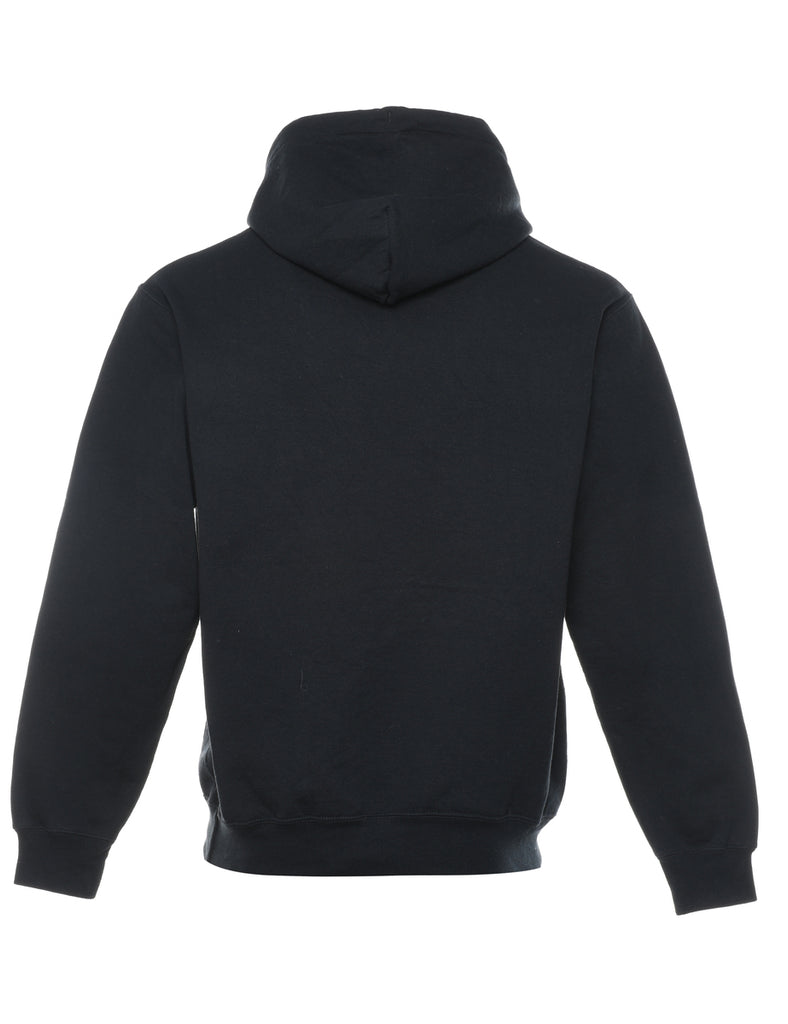 Black Soft Ball Hoodie - M