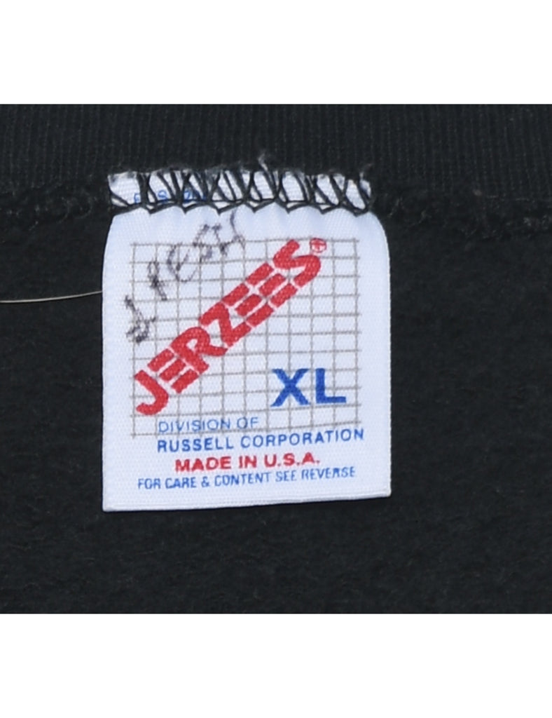 Black Somerset Soccer Sports Sweatshirt - XL