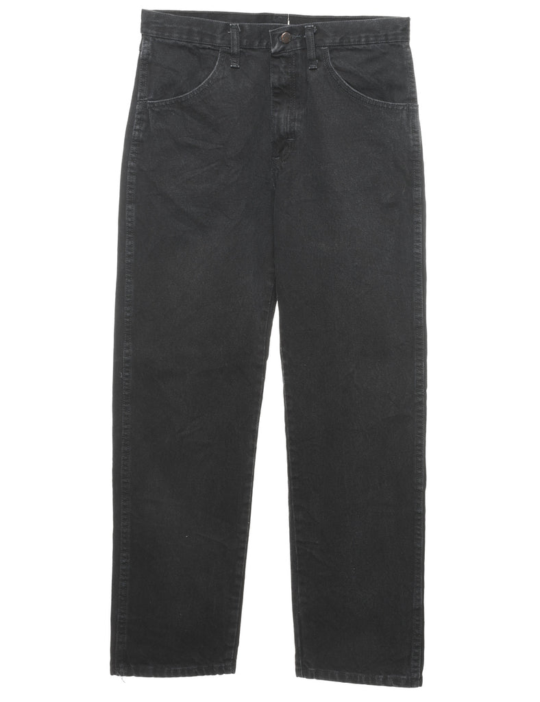 Black Straight Fit Jeans - W31 L30