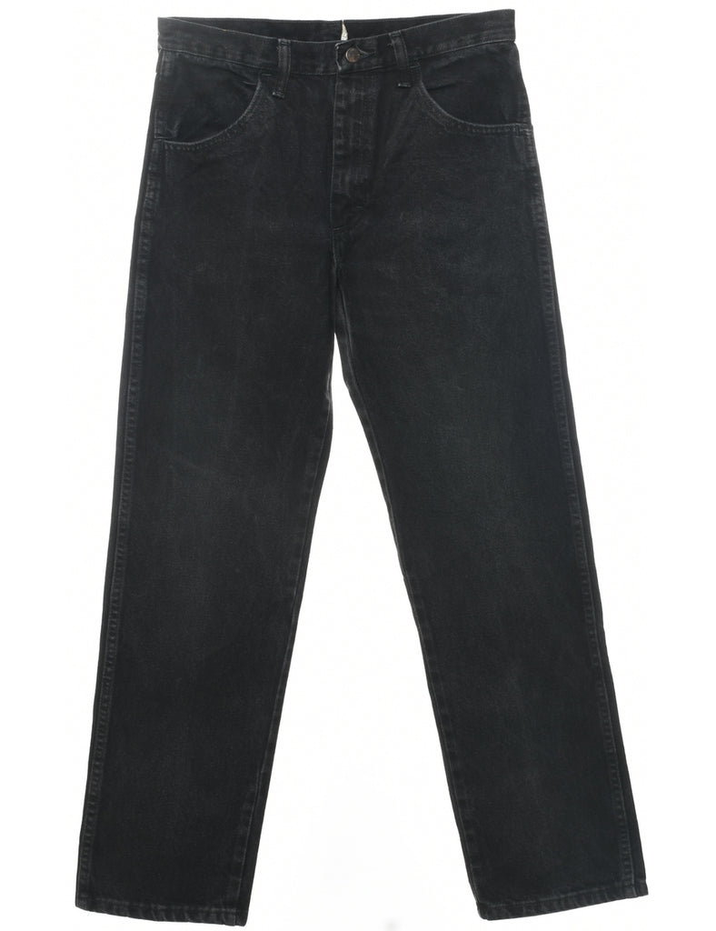 Black Straight Fit Jeans - W31 L30