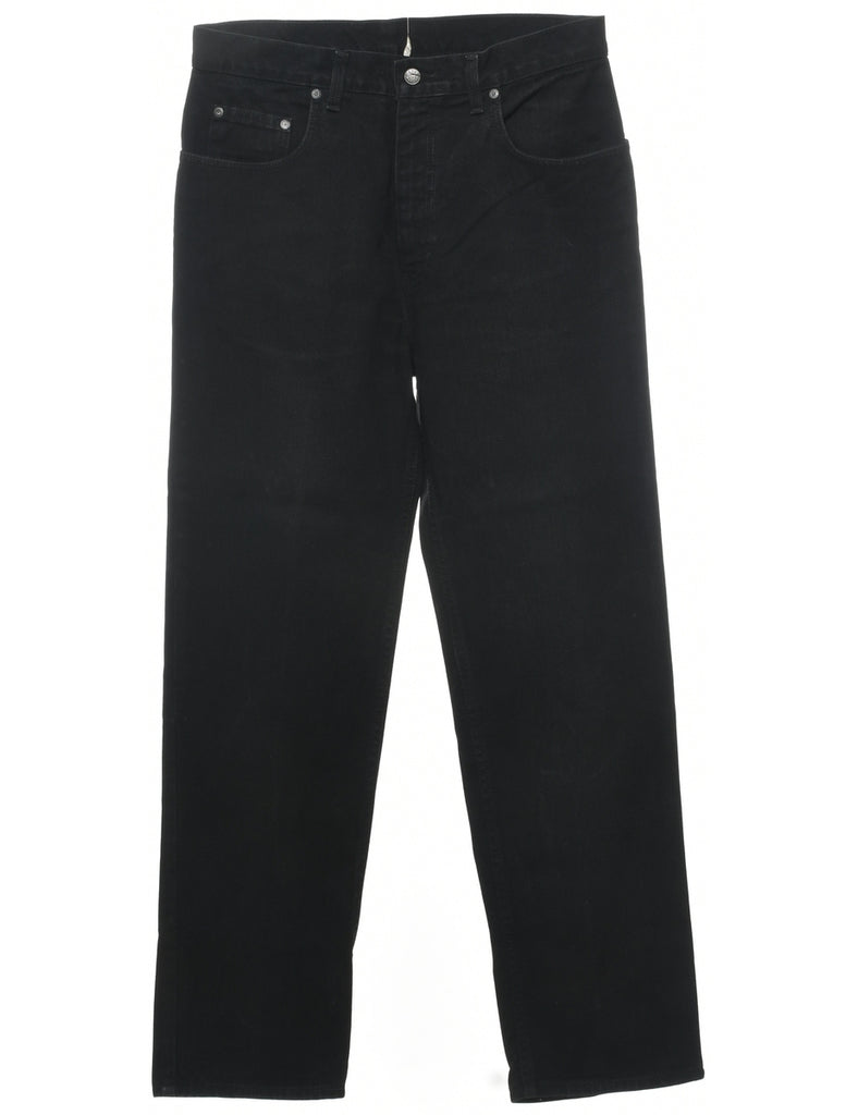 Black Straight Fit Jeans - W33 L30