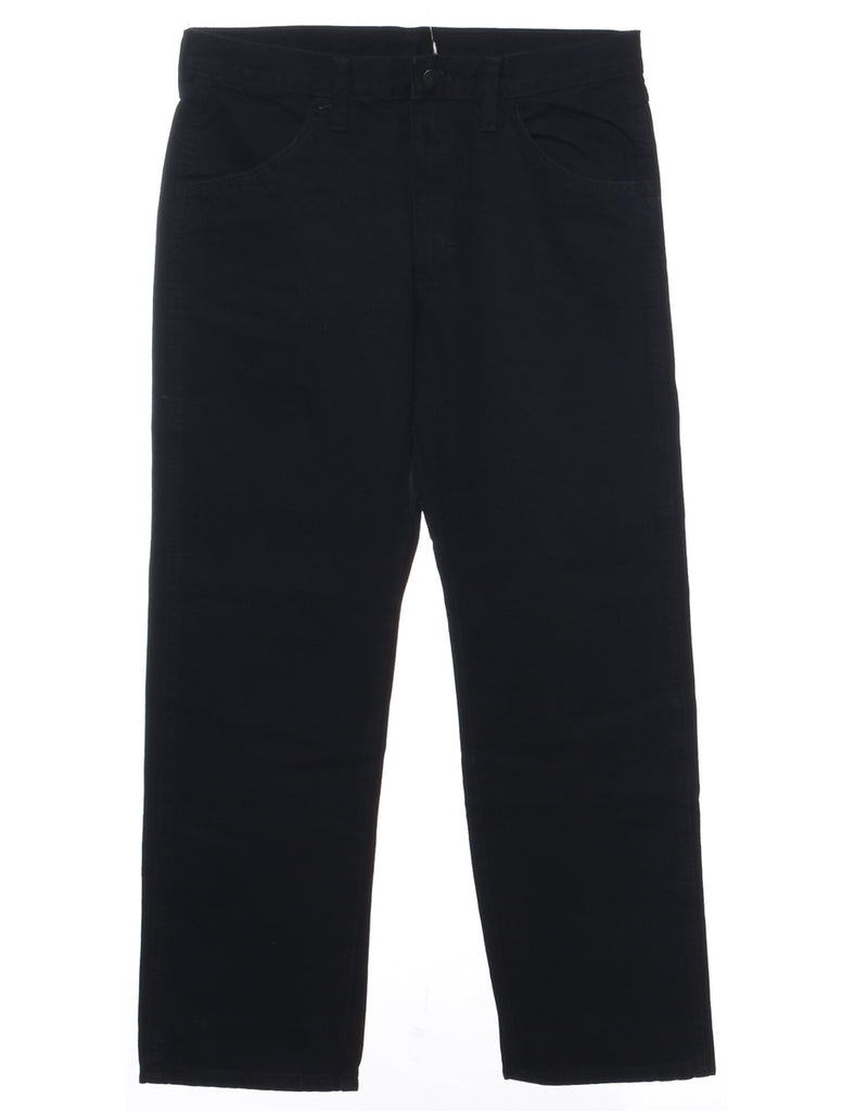 Black Straight Fit Jeans - W32 L30