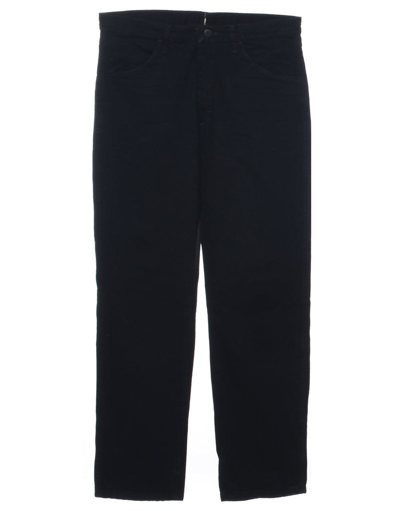 Black Straight Fit Jeans - W33 L32