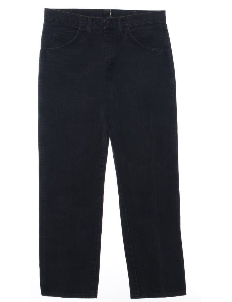 Black Straight Fit Jeans - W33 L30