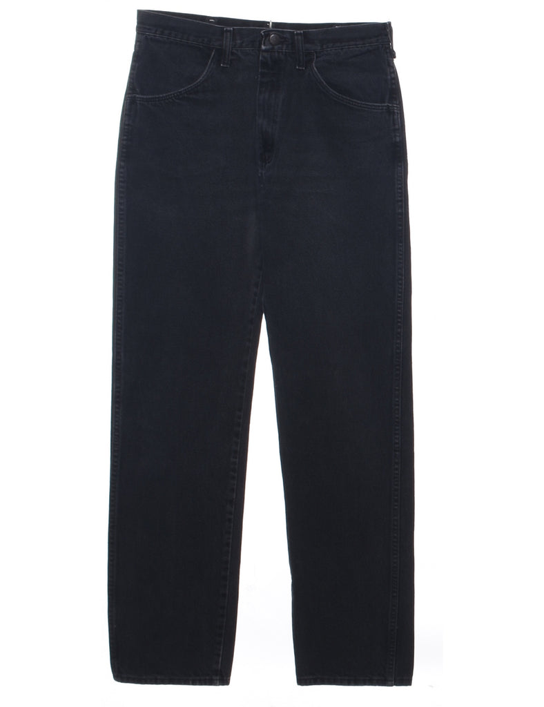 Black Straight Fit Jeans - W33 L34