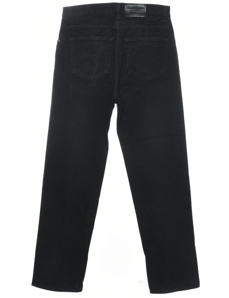 Black Straight Fit Jeans - W33 L30