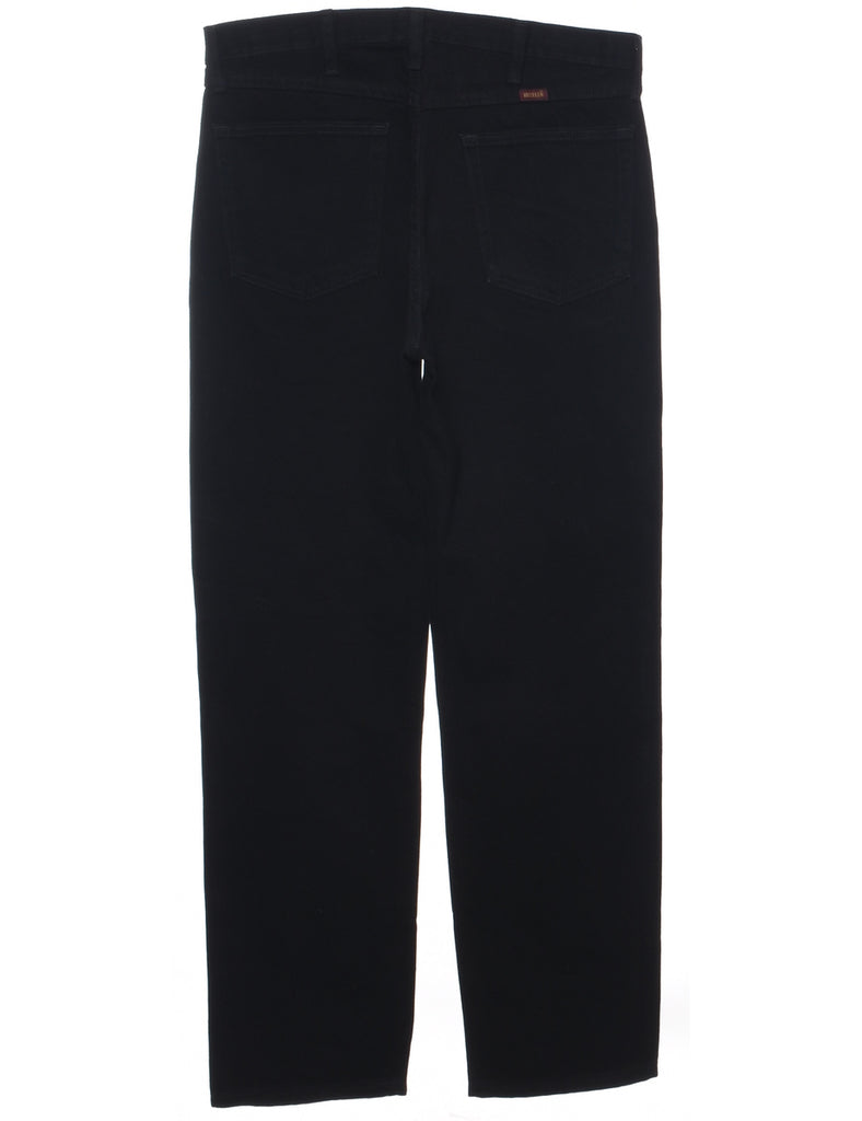 Black Straight Fit Jeans - W34 L32