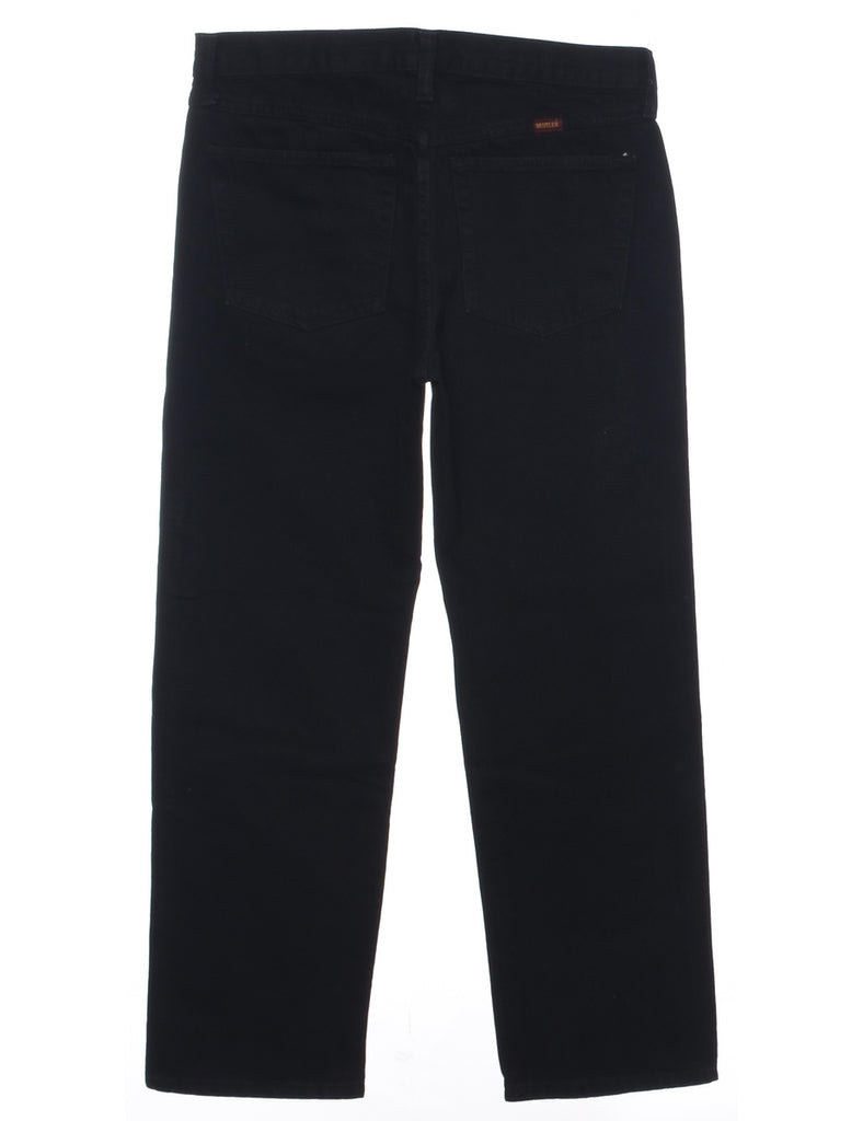 Black Straight Fit Jeans - W32 L30