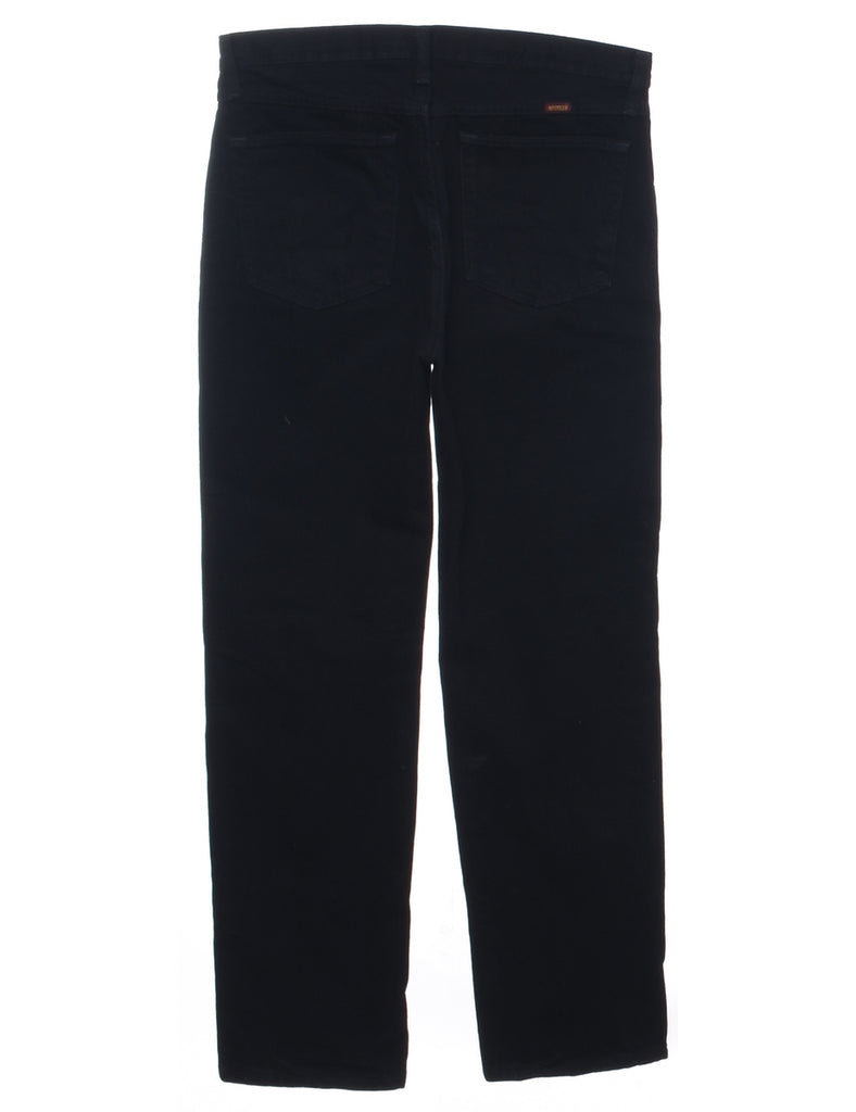 Black Straight Fit Jeans - W33 L32