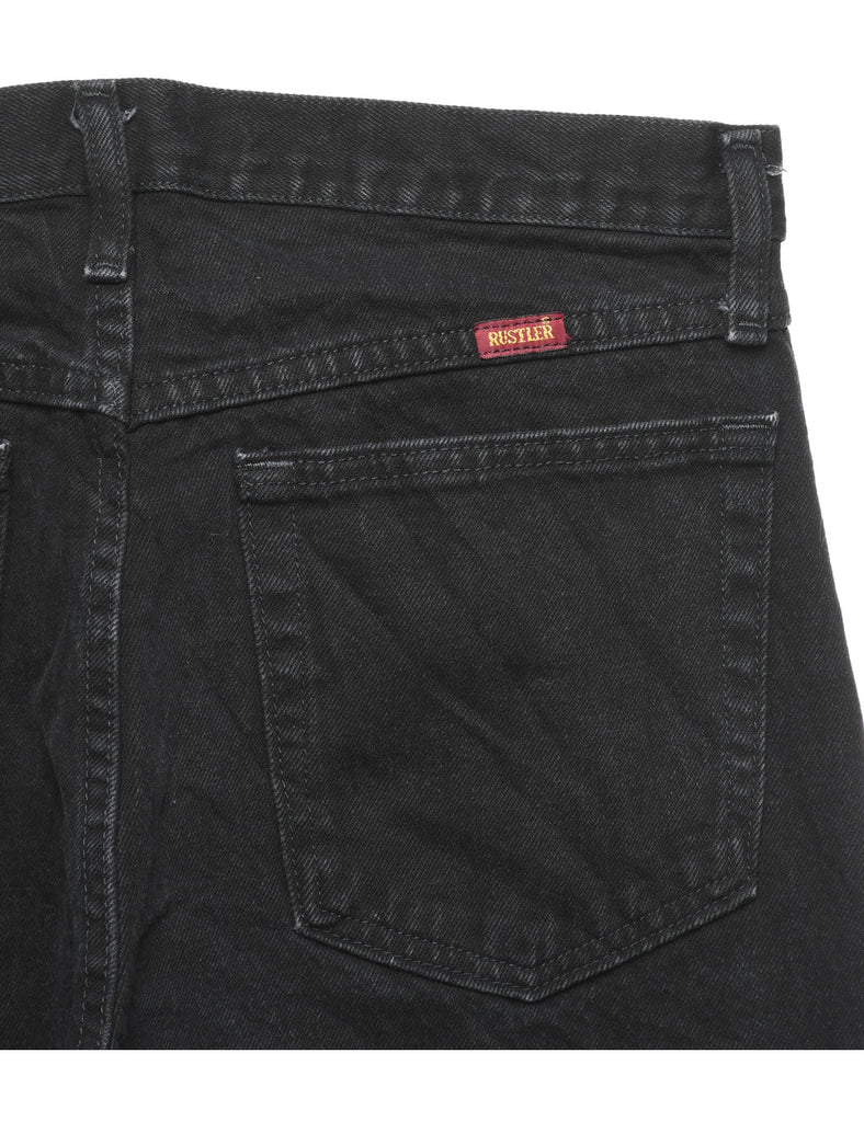 Black Straight Fit Jeans - W31 L30