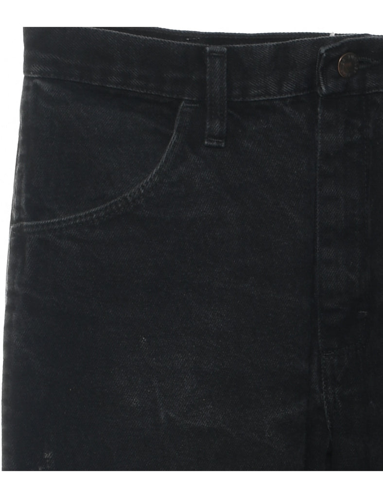 Black Straight Fit Jeans - W32 L32