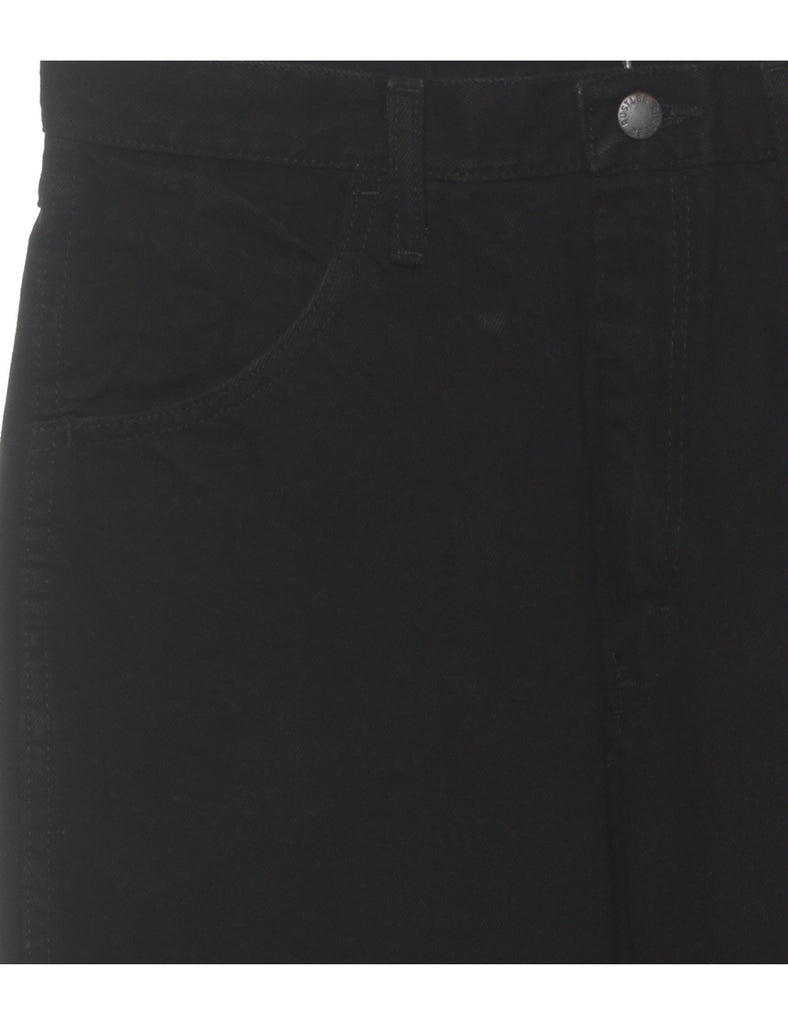 Black Straight Fit Jeans - W32 L30