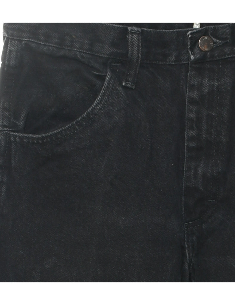 Black Straight Fit Jeans - W31 L30