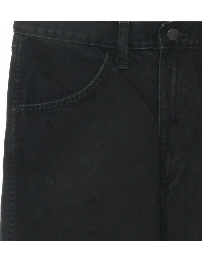 Black Straight Fit Jeans - W34 L32