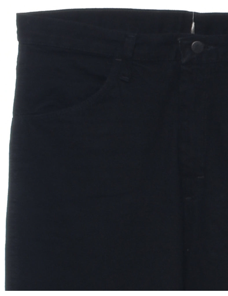 Black Straight Fit Jeans - W33 L32