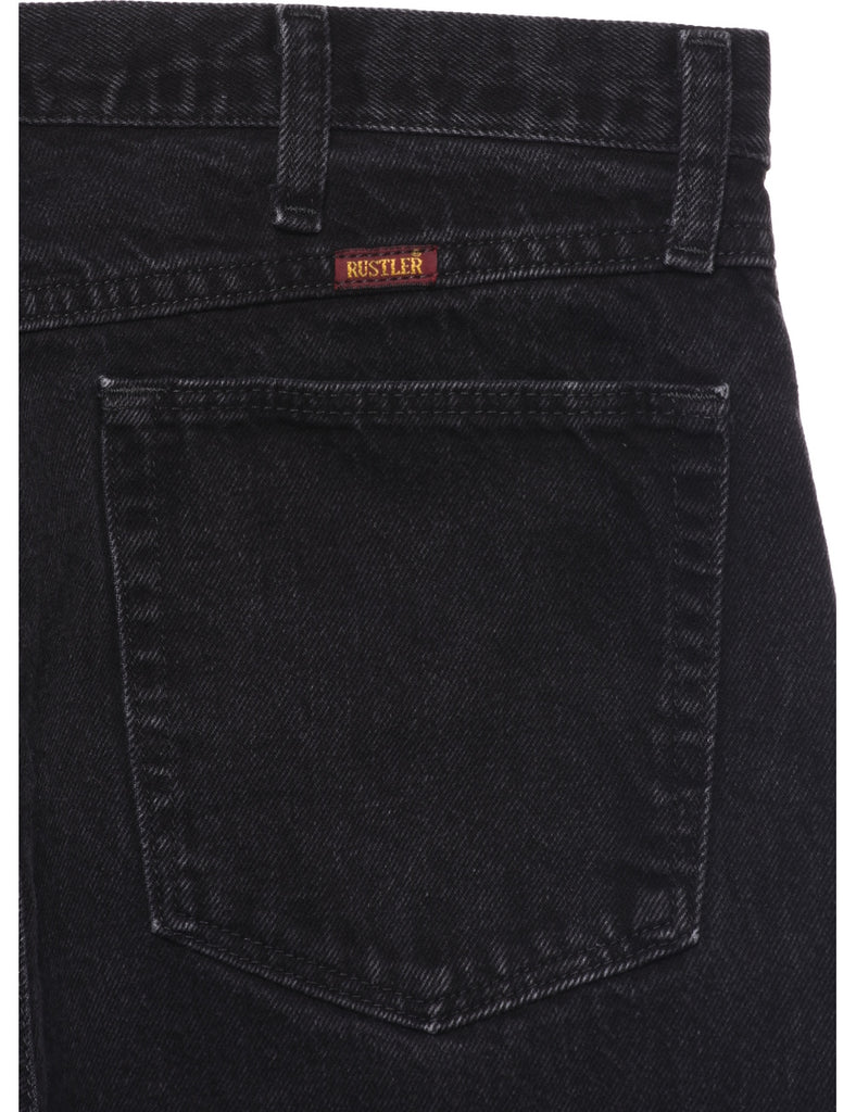 Black Straight Fit Jeans - W34 L34