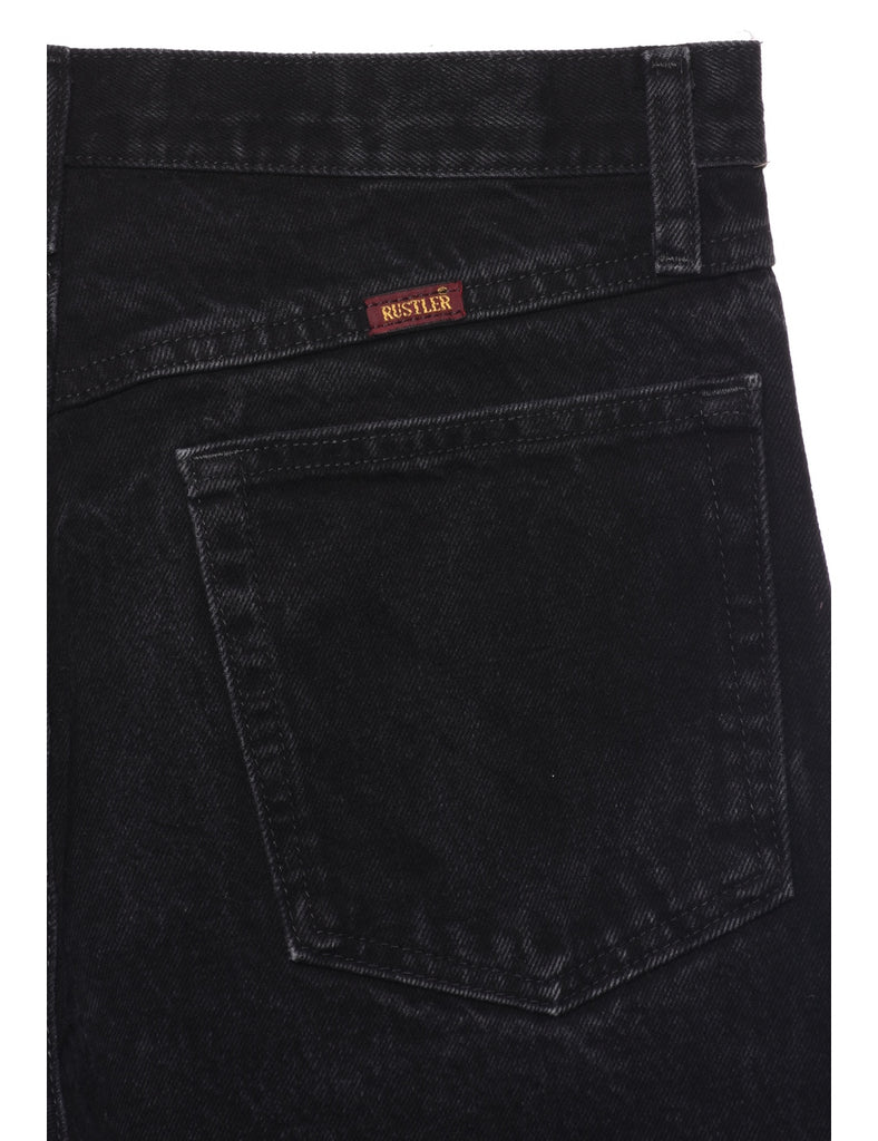 Black Straight Fit Jeans - W31 L31