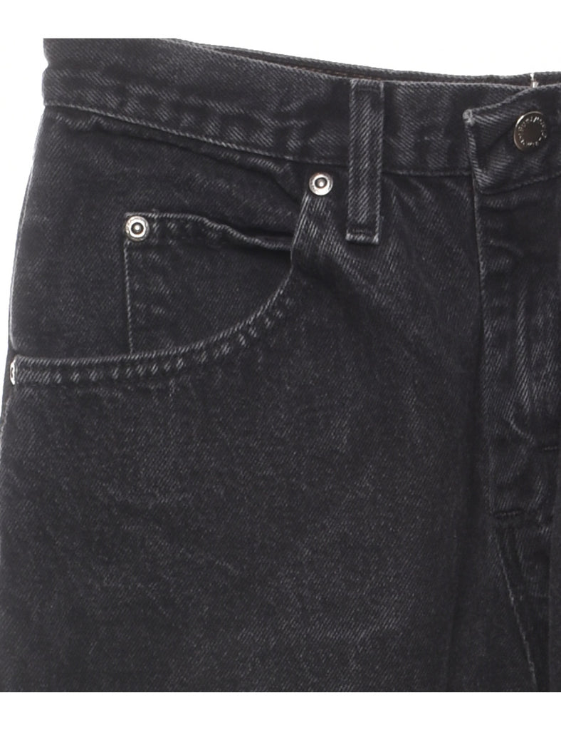 Black Straight-Fit Wrangler Jeans - W30 L30