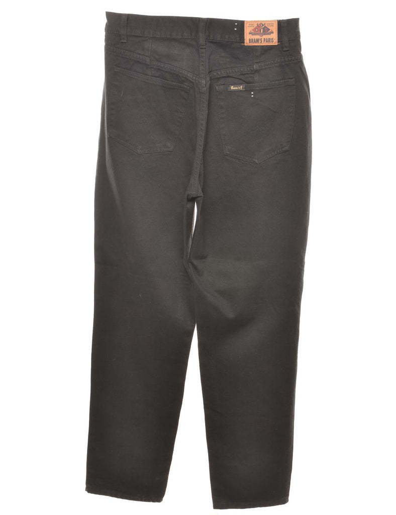 Black Tapered Jeans - W32 L32