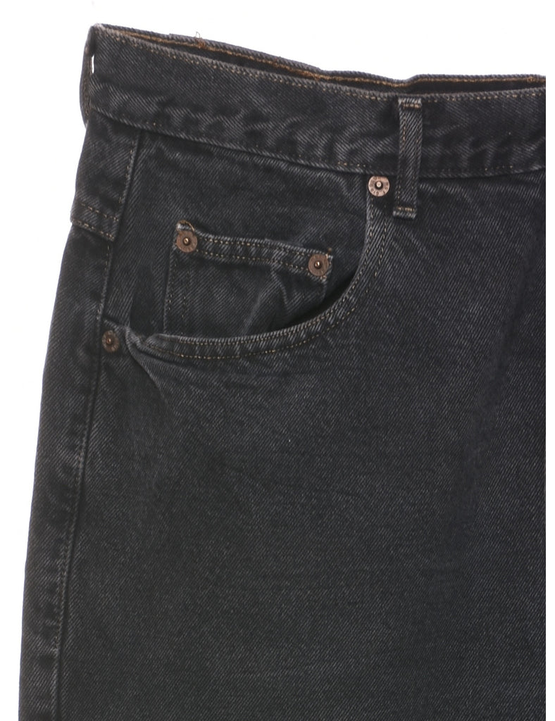 Black Tapered Jeans - W34 L32