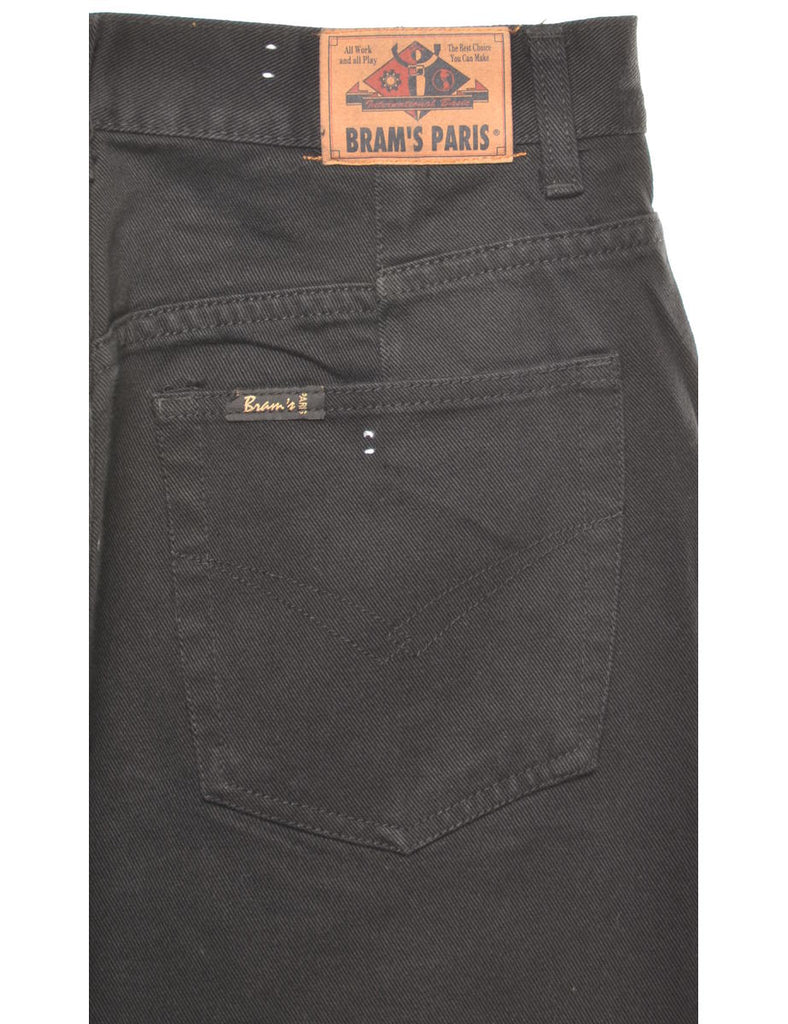 Black Tapered Jeans - W32 L32