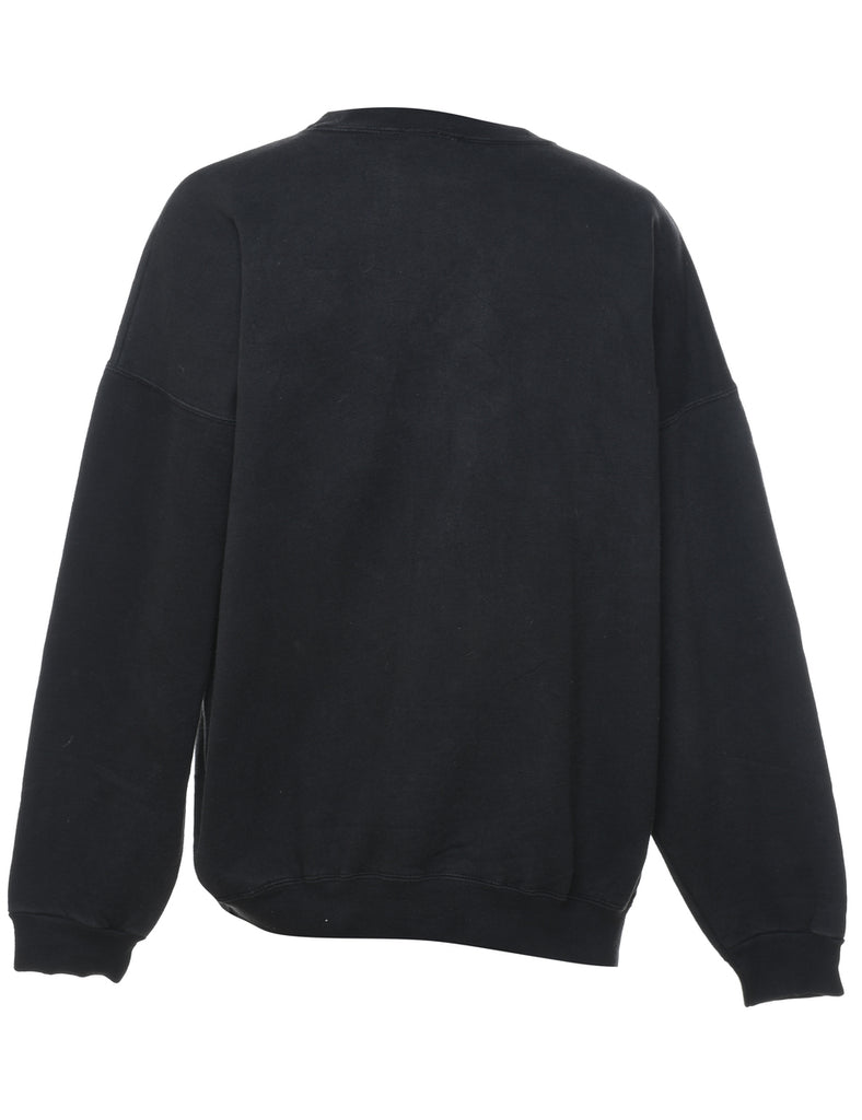 Black Universal Studios Embroidered Sweatshirt - L