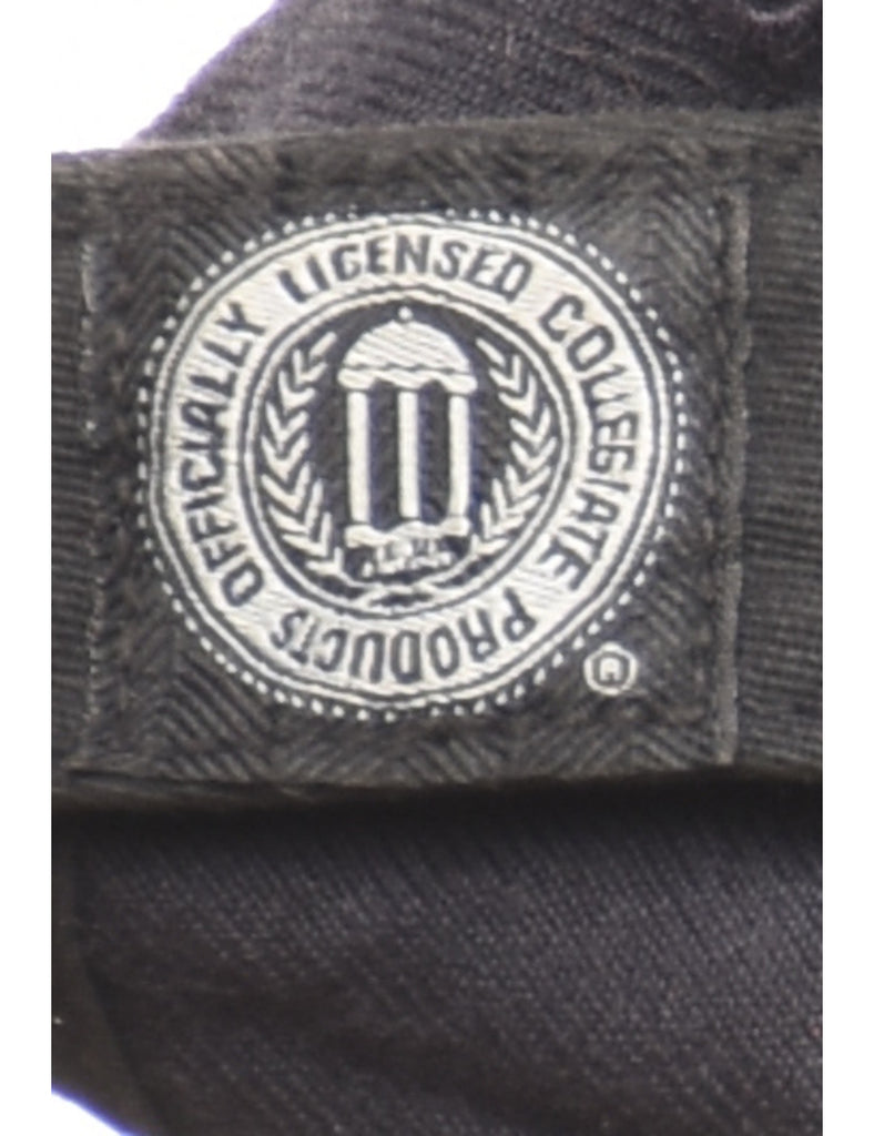 Black Wahoos Embroidery Cap - XS