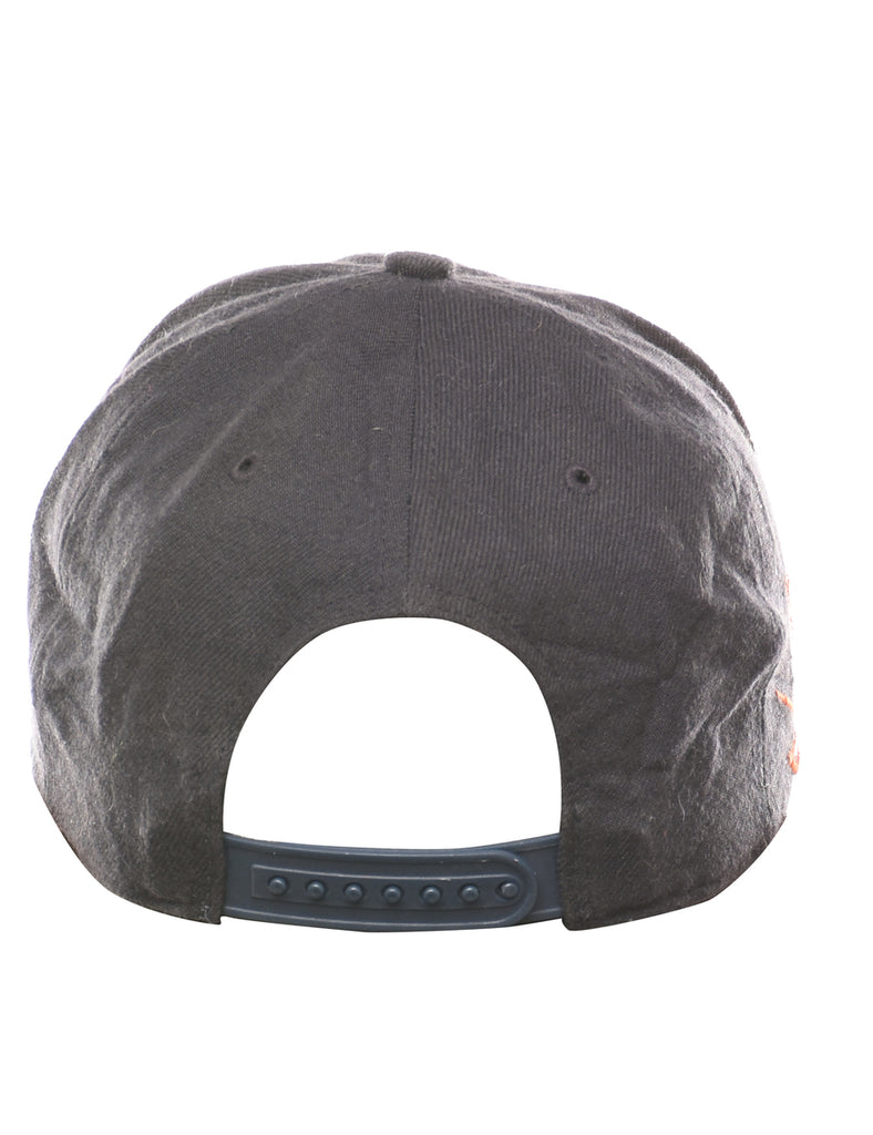 Black Wahoos Embroidery Cap - XS