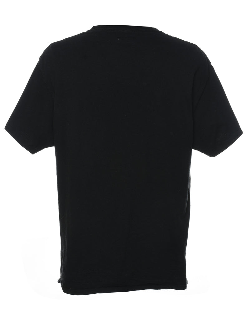 Black & White Champion Printed T-shirt - XL