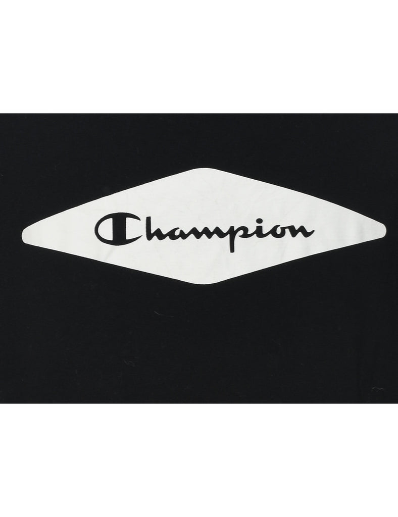 Black & White Champion Printed T-shirt - XL